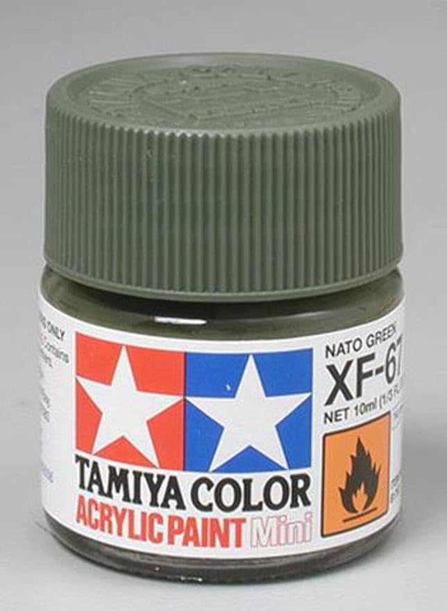 Tamiya Acrylic Mini XF-67 NATO Green